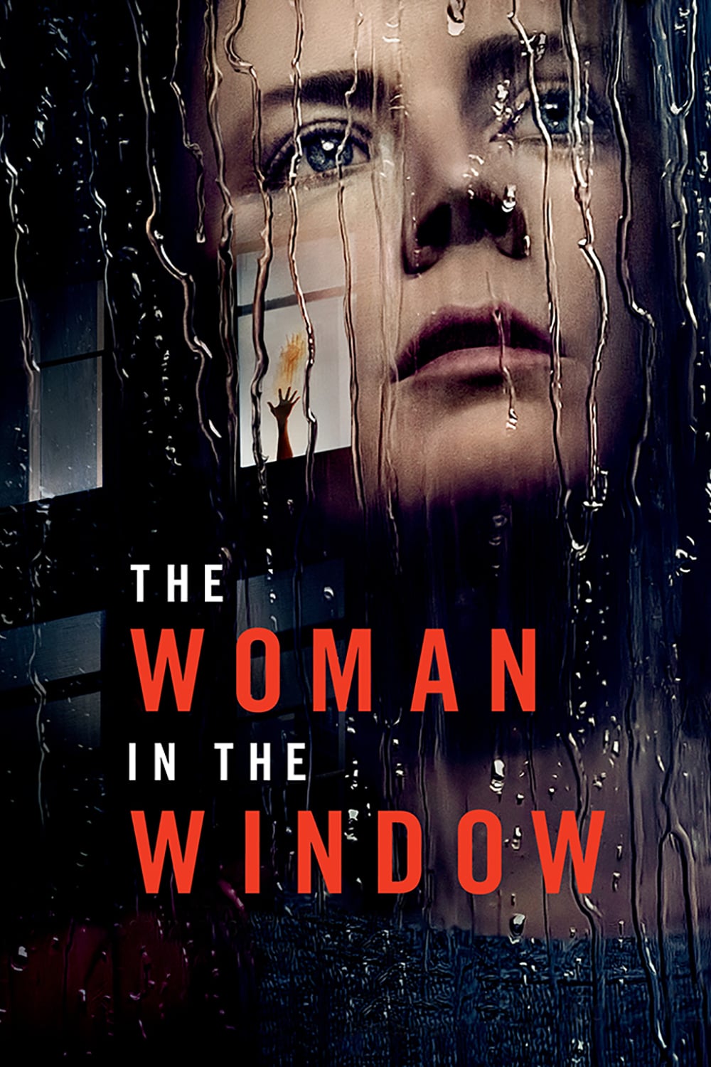 بوستر امرأة في النافذة